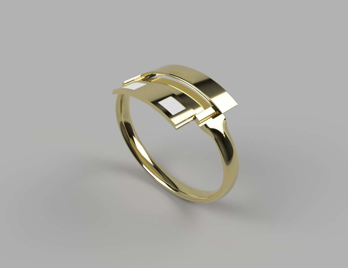 Gold Safety Bracelet
