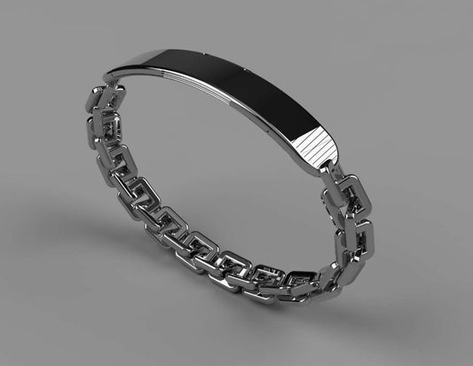 Silver Safety Bracelet